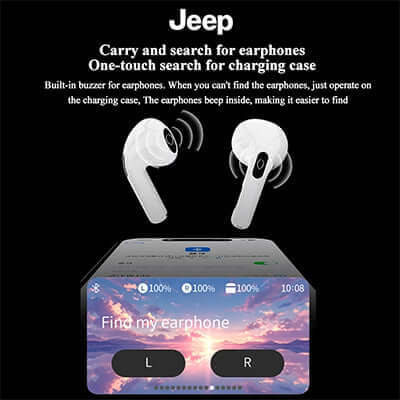 Jeep EW118 TWS Touch Control Sport Gaming Headphones by Corporate Gift Store Singapore