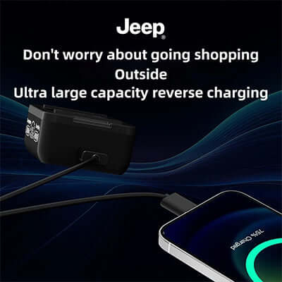 Jeep EW130 TWS True Wireless Earphone With Powerbank by Corporate Gift Store Singapore