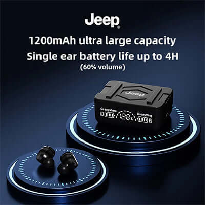 Jeep EW130 TWS True Wireless Earphone With Powerbank by Corporate Gift Store Singapore