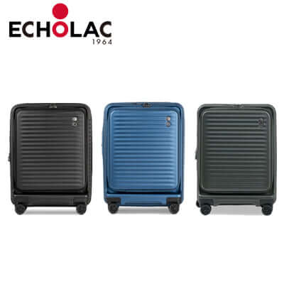 Echolac Celestra 24" Medium Upright Luggage With Front Access Opening Corporate Gift Singapore