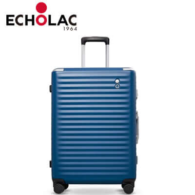 Echolac Celestra Aluminium Frame 28" Large Luggage with Silent Spinner Wheels Corporate Gift Singapore