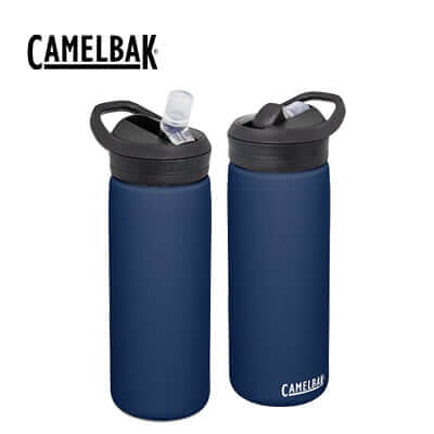 CamelBak Eddy+ Vacuum Bottle 600ml in blue color, ideal for hydration and corporate gift Singapore.