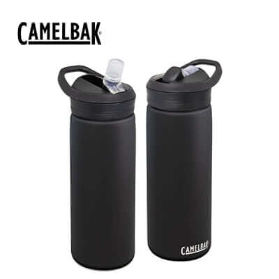 CamelBak Eddy+ Vacuum Bottle 600ml in black, ideal for Corporate Gift Singapore, offering durability and insulation.