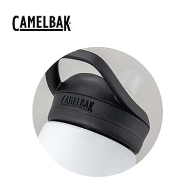 CamelBak Eddy+ Vacuum Bottle 600ml top view showcasing durable design and innovative cap.