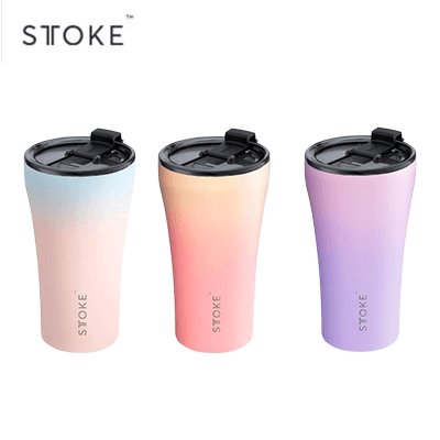 STTOKE 12oz Flow Leakproof Ceramic Insulated Cup by Corporate Gift Store Singapore