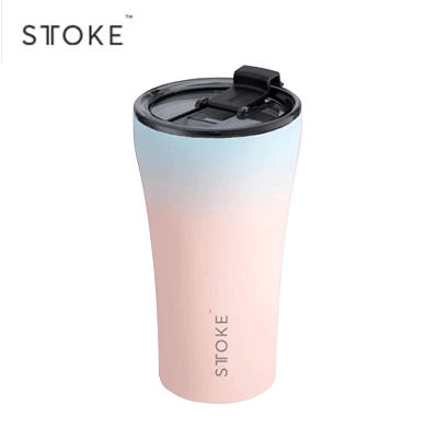 STTOKE 12oz Flow Leakproof Ceramic Insulated Cup