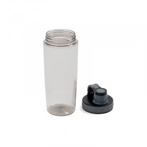 Brand Charger Hydro Water Bottle with screw-on lid and transparent design, ideal corporate gift.