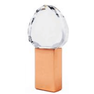 Heart Shaped Crystal USB Flash Drive with Colored Case by Corporate Gift Store Singapore