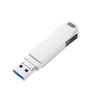 Hexagonal Swivel OTG USB Drive