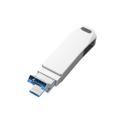 Hexagonal Swivel OTG USB Drive by Corporate Gift Store Singapore