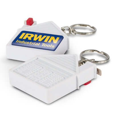 House Tape Measure Key Ring Corporate Gift Singapore
