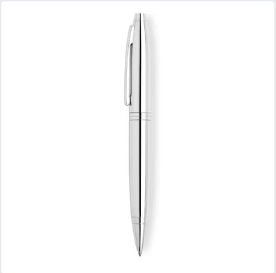 Cross  Lustrous Chrome Lacquer Ballpoint -  Calais Collection