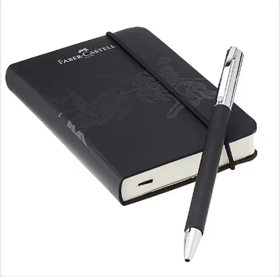 Faber Castell Notebook and Pen Set