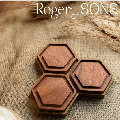 Roger&Sons Hive Coaster by Corporate Gift Store Singapore