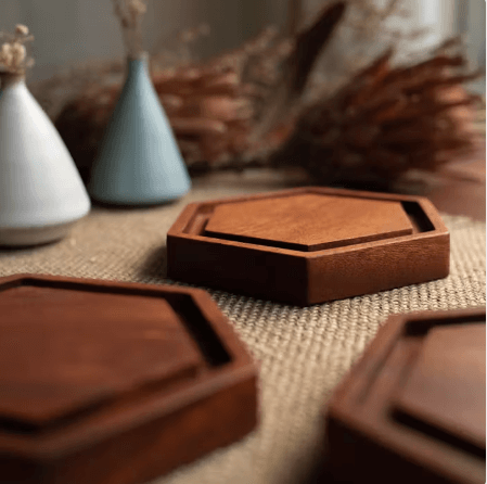 Roger&Sons Hive Coaster by Corporate Gift Store Singapore