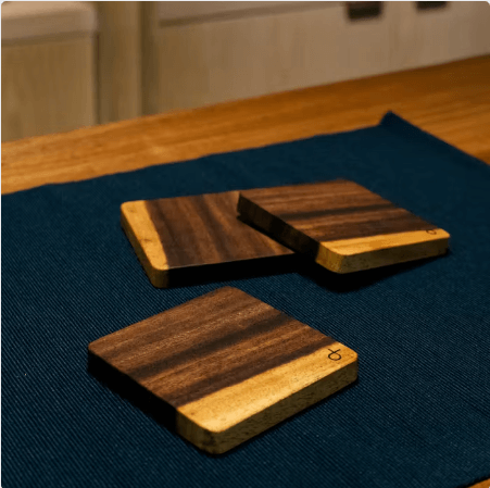 Roger&Sons Square Coaster by Corporate Gift Store Singapore