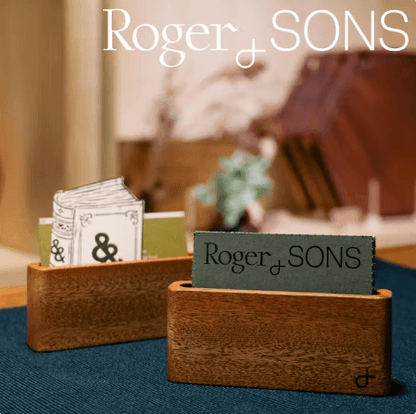Roger&Sons Namecard Holder by Corporate Gift Store Singapore