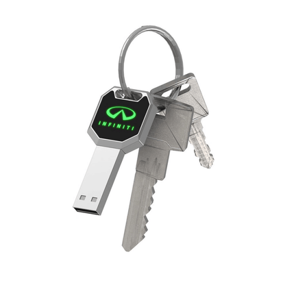 Key Shaped USB Flash Drive with LED Logo by Corporate Gift Store Singapore