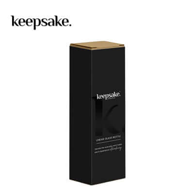 Keepsake Linear Glass Drink Bottle Corporate Gift Singapore