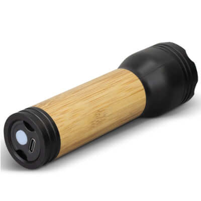 Lumina Rechargeable Bamboo Torch Corporate Gift Singapore