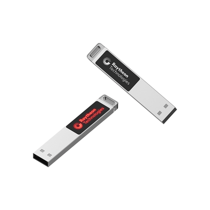 Metal USB Flash Drive with LED Light and Logo by Corporate Gift Store Singapore