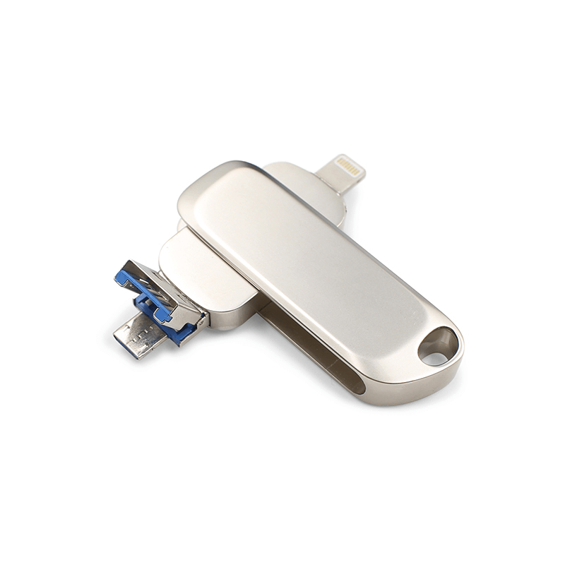 Swivel OTG USB Drive with Oval Loop by Corporate Gift Store Singapore