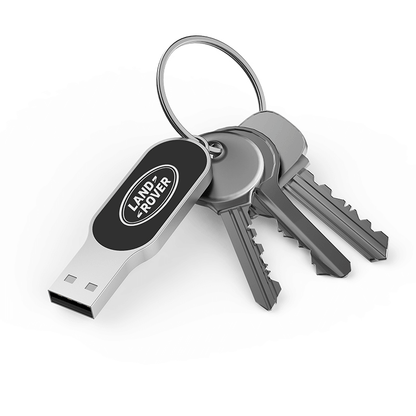 Oval Shaped USB Flash Drive with LED Logo by Corporate Gift Store Singapore