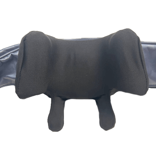 Close-up view of the OTO Q Hug, a compact massager designed for neck and shoulder relief in a Corporate Gift Store.