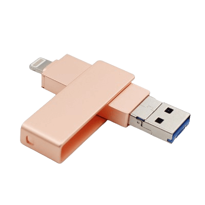 Rectangular Swivel OTG USB Drive (IOS) by Corporate Gift Store Singapore