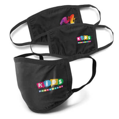 Reusable 3-ply Cotton Face Mask Corporate Gift Singapore