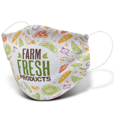 Reusable Face Mask Full Colour Large Corporate Gift Singapore