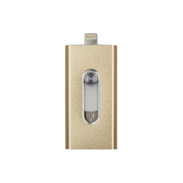 Metal OTG with Round Slider USB Drive (IOS) by Corporate Gift Store Singapore