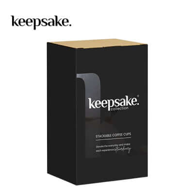Keepsake Stackable Coffee Cup Set of 2 Corporate Gift Singapore
