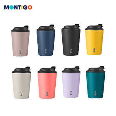 Montigo Sense Coffee Cup Regular collection in various colors, perfect for coffee lovers and corporate gift store.