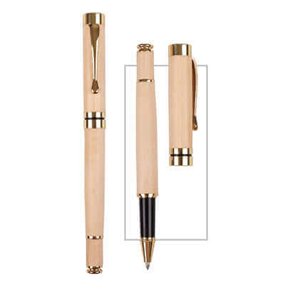 Eco-Friendly Wooden Roller Pen by Corporate Gift Store Singapore