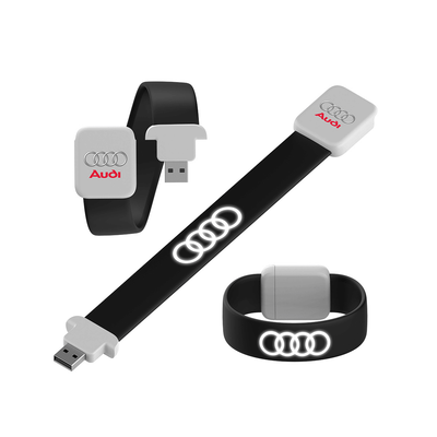 Wrist Strap USB Flash Drive with LED Logo