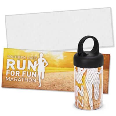 Yeti Premium Cooling Towel - Full Colour - Tube Corporate Gift Singapore