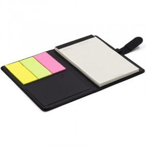 Brand Charger Noty Planner with sticky notes and notepad, ideal for modern professionals and corporate gifts.
