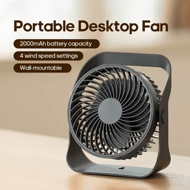 Rechargeable USB Mini Fan by Corporate Gift Store Singapore