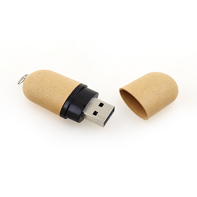 Wheatstraw USB Flash Drive U607 by Corporate Gift Store Singapore