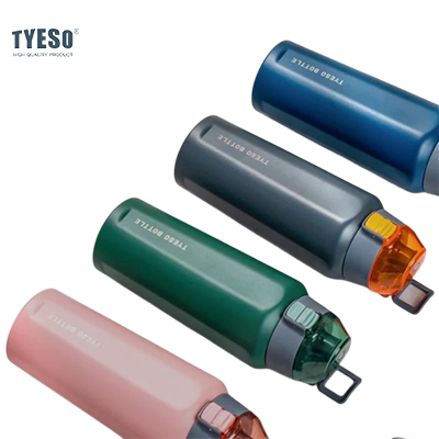 TYESO Sports Bottle With Unique Square Shape