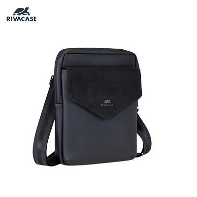 Rivacase Cardiff Canvas Crossbody Bag with Adjustable Strap by Corporate Gift Store Singapore