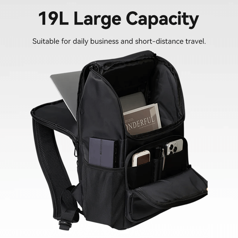 Vention Laptop Backpack 19L with large capacity for daily business and short-distance travel.