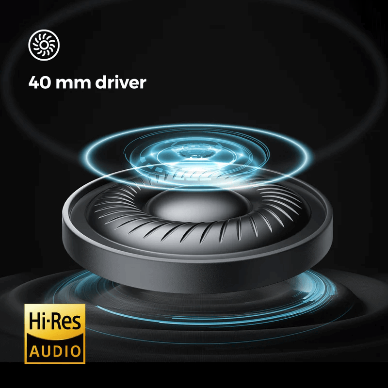 SOUNDPEATS Space Over-Ear ANC Headphones with Long Battery Life by Corporate Gift Store Singapore