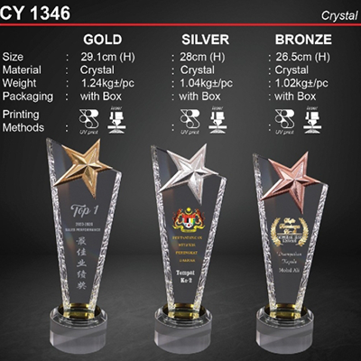 Crystal Award CY 1346