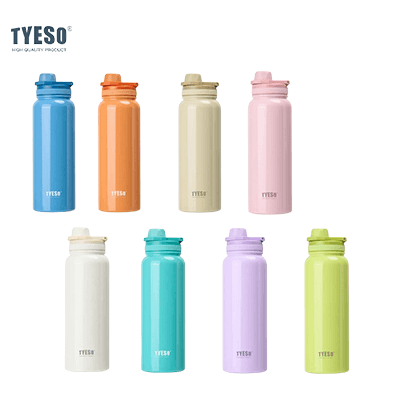 TYESO Stainless Steel Sports Bottle With Handle 35oz by Corporate Gift Store Singapore