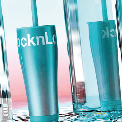 LocknLock Shinny Mirror Straw Tumbler by Corporate Gift Store Singapore