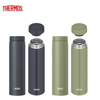 Thermos JON-600 Ultra-Light Tumbler Slim & Portable 600ml in various colors with stopper lids.