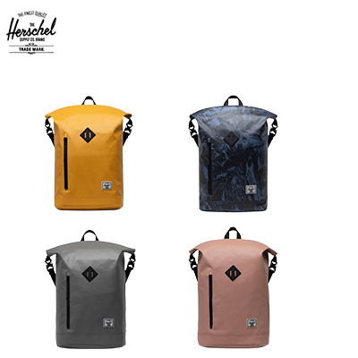 Herschel Roll Top Backpack by Corporate Gift Store Singapore