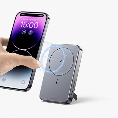 UGREEN Foldable Kickstand Magnetic Battery | 10000mAh by Corporate Gift Store Singapore
